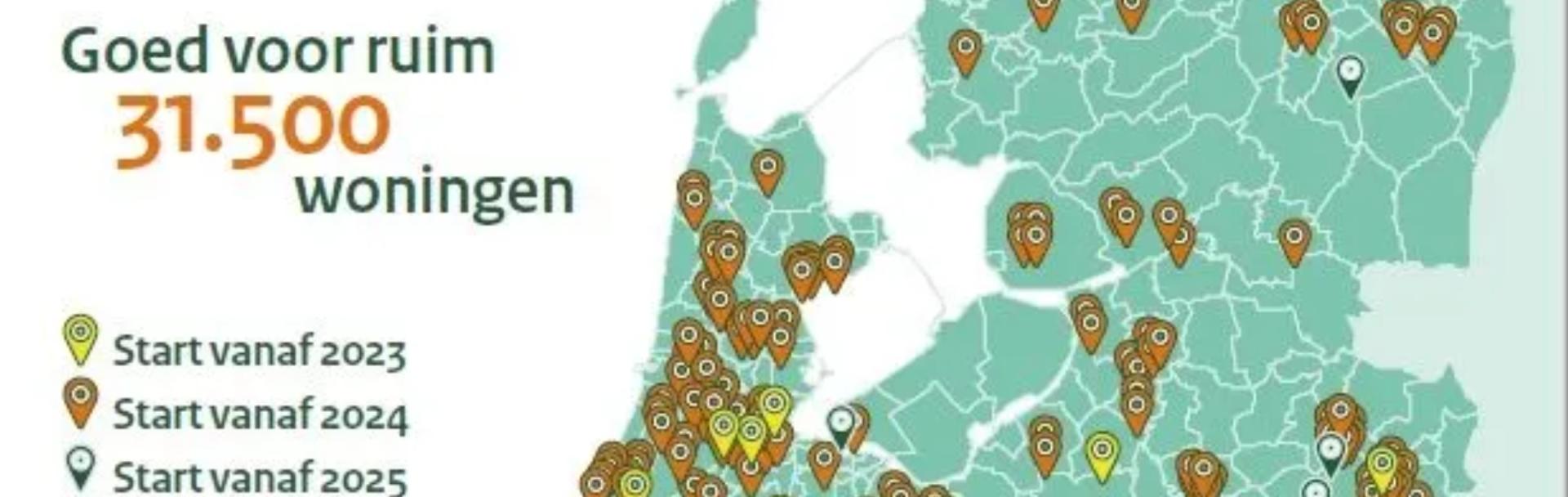 Rijksbijdrage van €5,7 miljoen voor 23 woningbouwprojecten in Parkstad